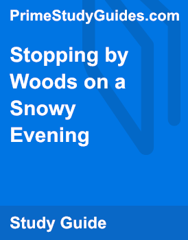 Imagery of Stopping by Woods on a Snowy Evening