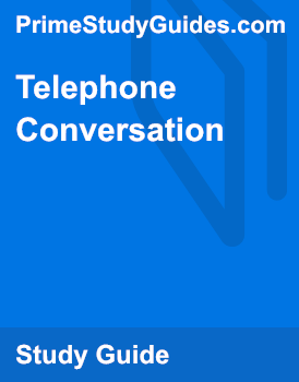 Imagery And Metaphors Of Telephone Conversation